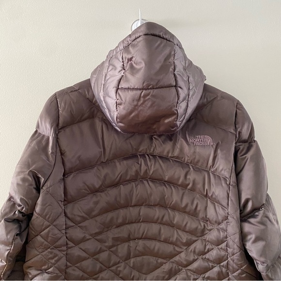 The North Face 550 Gray Aconcagua Puffer Jacket Coat NF0A2TDQ Women’s Size Large - Picture 8 of 14